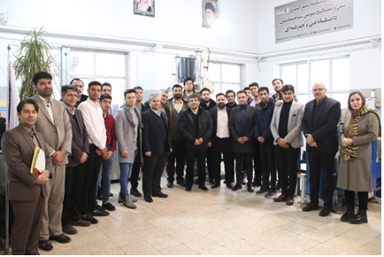 بازدید رئیس هیئت مدیره انجمن بتن ایران  جناب آقای دکتر محمد شکرچی زاده از آزمایشگاه مرکزی بتن و مصالح نوین ساختمانی